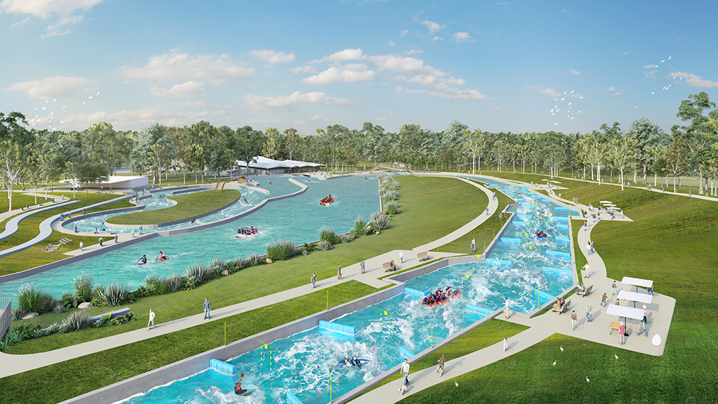 Redland Whitewater Centre Precinct Render